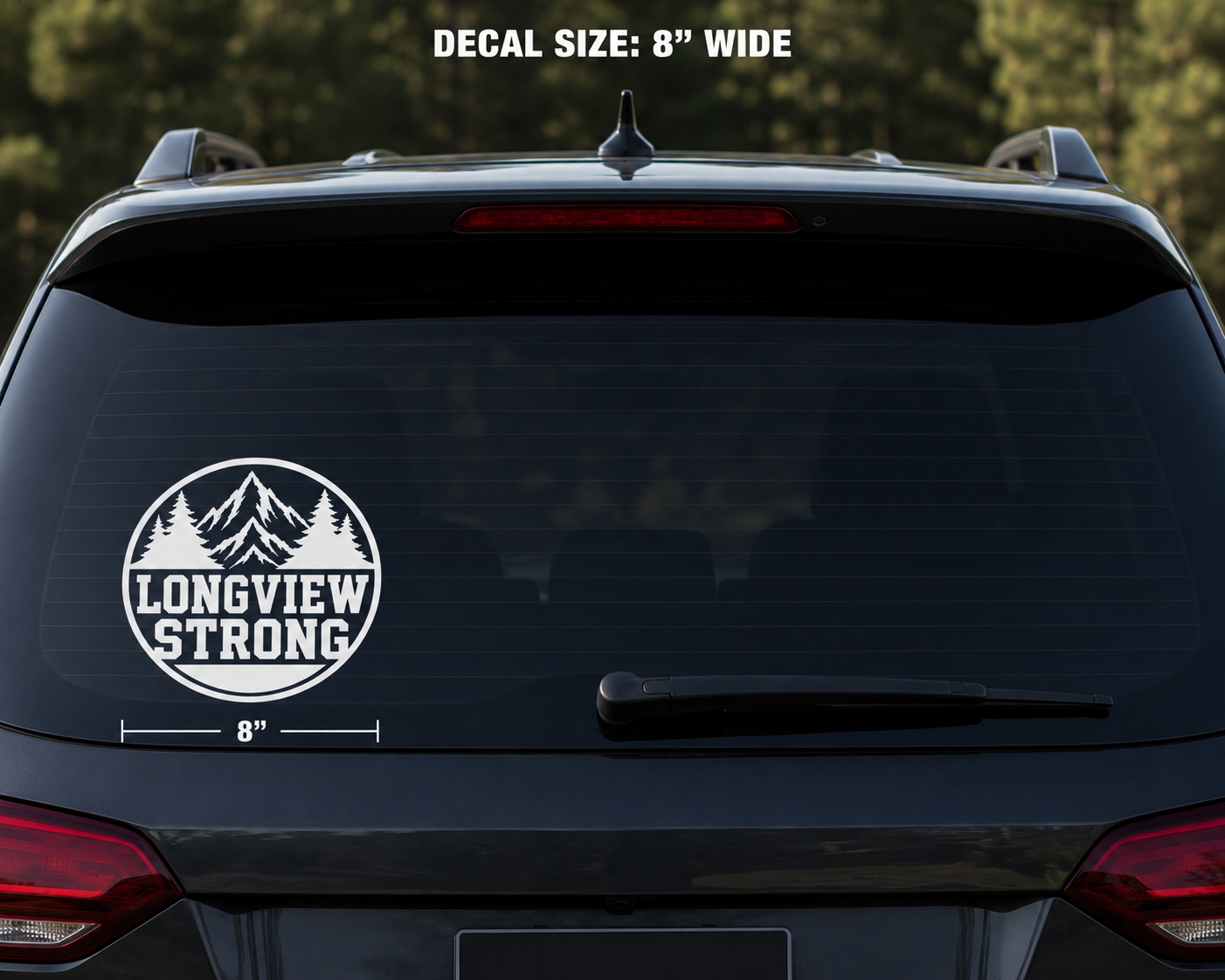 Longview Strong Vinyl Decal