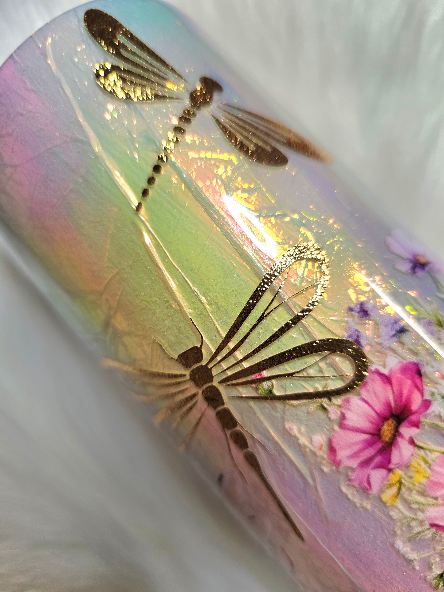 20 oz Opal Dragonfly Tumbler
