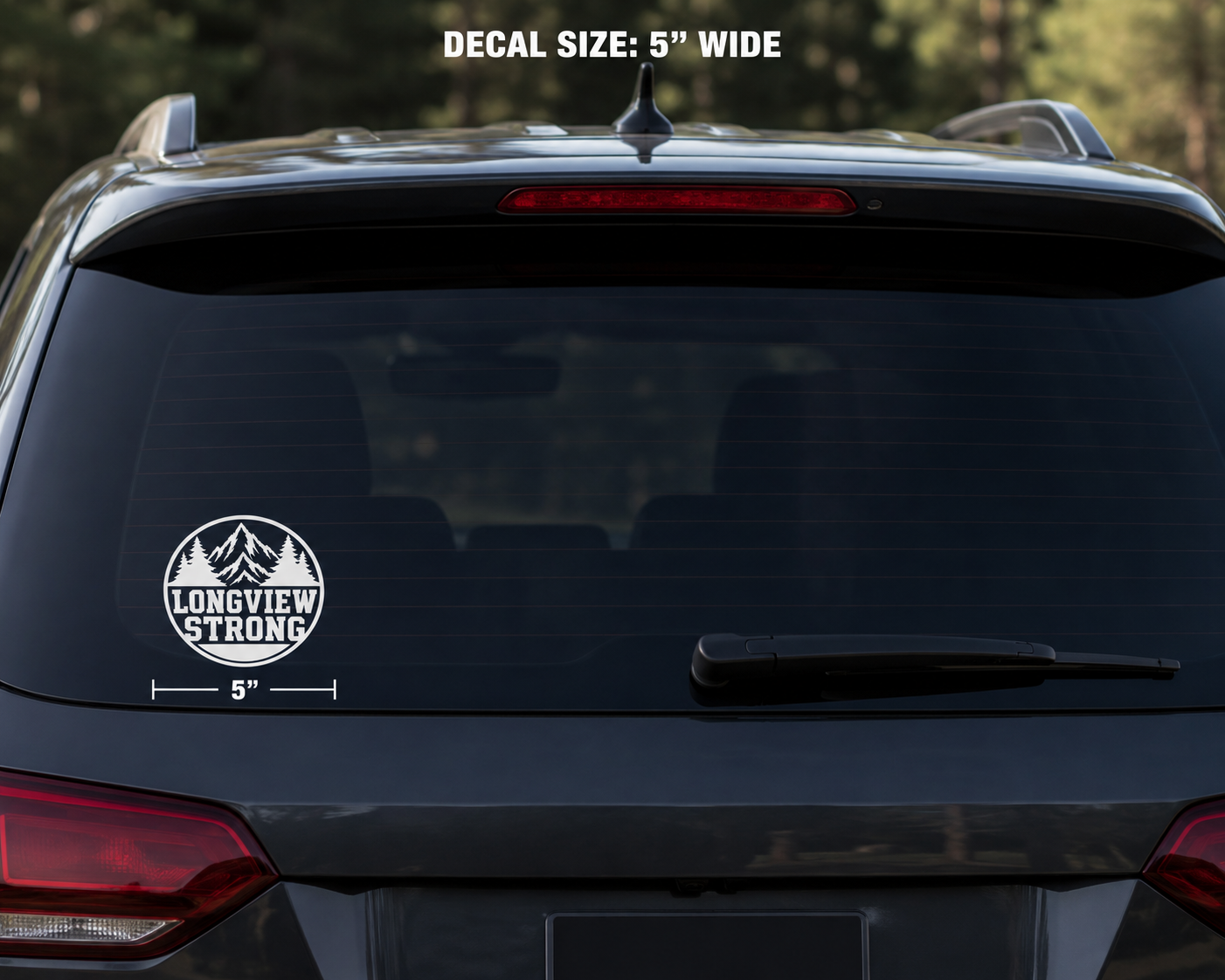 Longview Strong Vinyl Decal