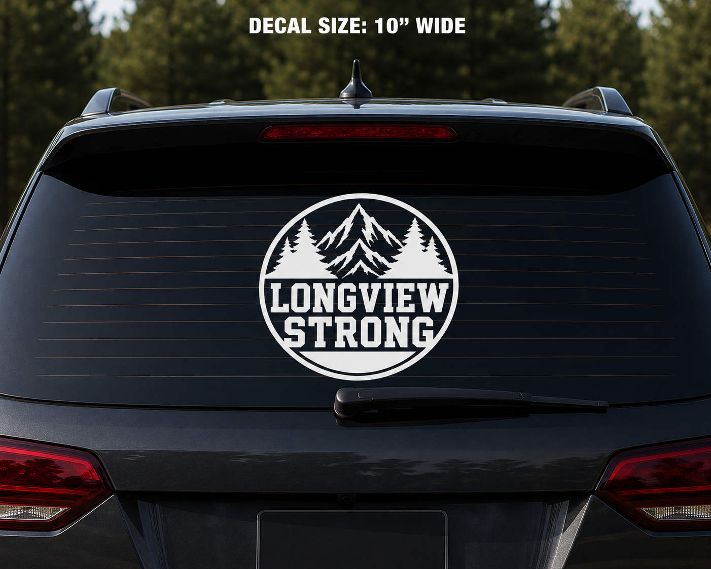 Longview Strong Vinyl Decal
