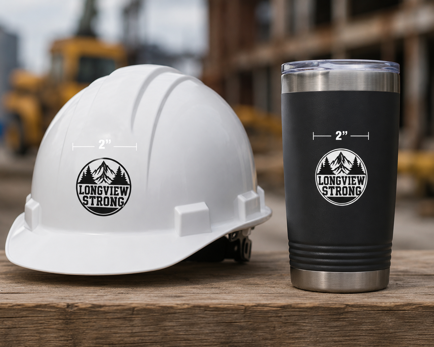 Longview Strong Vinyl Decal