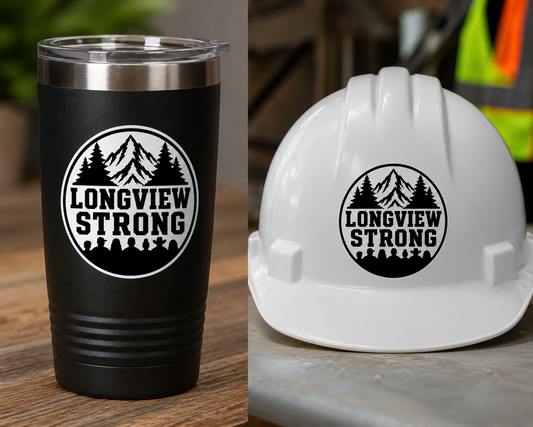 Longview Strong Community Vinyl Decal