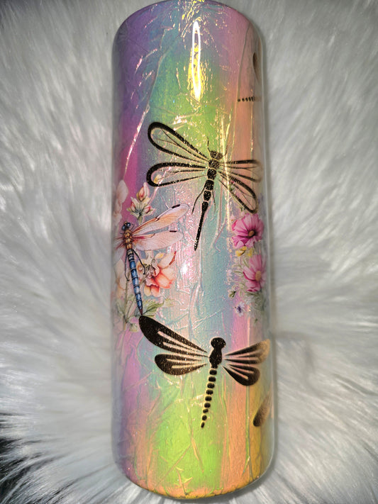 20 oz Opal Dragonfly Tumbler