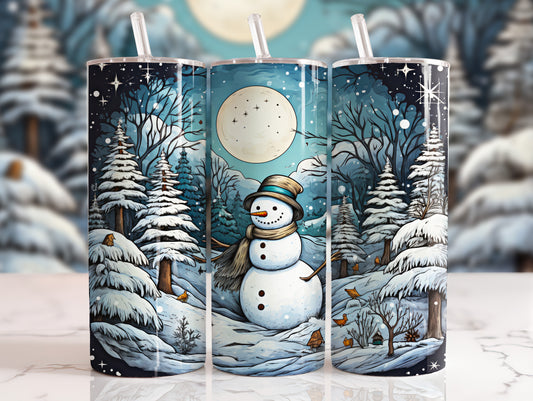 20 oz Cozy Winter Tumbler